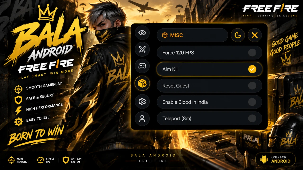 HACK FREE FIRE - BALA