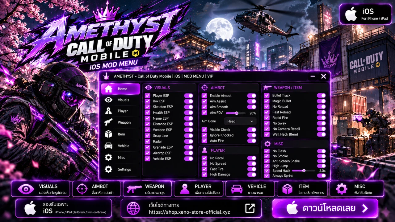 HACK CALL OF DUTY - AMETHYST